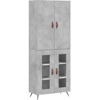 vidaXL Highboard 69,5 x 180 x 34 cm grau