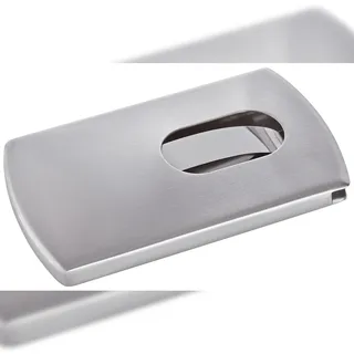 Sigel Visitenkarten-Etui Snap Edelstahl VZ120