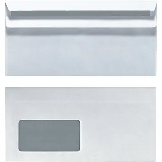 Herlitz Briefumschlag, DL 110 mm, 100