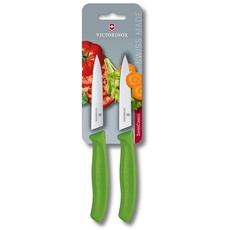 Victorinox, Swiss Classic, Profi Gemüsemesser-Set, , Robuster Kunststoffgriff, grün