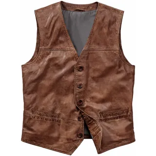 City-Slicker-Weste Braun 48