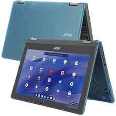 mCover Hartschalenhülle nur kompatibel mit 2021 ~ 2023 11,6 Zoll Acer Chromebook Spin 511 R753T Serie 2-in-1 Laptop-Computern (nicht kompatibel mit anderen Acer-Modellen) – Aqua