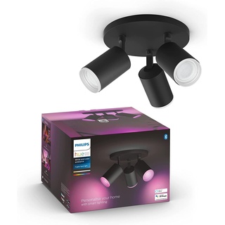 Philips Hue White and Colour Ambiance Fugato 3-flg. schwarz