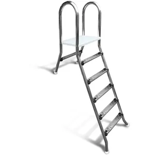 Weinmann Hochbeckenleiter V2A CLASSIC grau 1,50 m