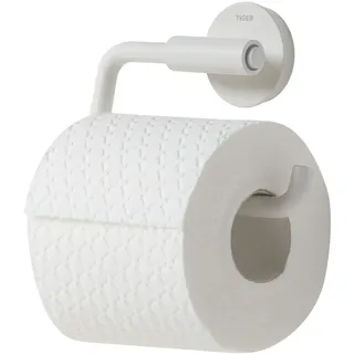 Tiger Urban Toilettenpapierhalter schwenkbar, Farbe: Weiß, mit austauschbaren Dekor-Ringen zur individuellen Gestaltung, 1316530146,