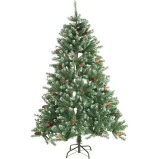 Christmas Gifts Weihnachtsbaum - Schnee Fichte, 150 cm, 415 Tips, Künstlich
