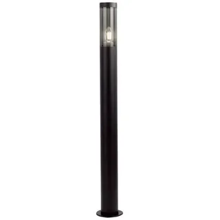 V-Tac Außenwandleuchte Edelstahl 100,0 cm E27 IP44 schwarz