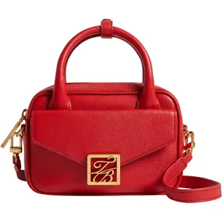 Ted Baker Leder Handtasche Umhängetasche Anibell Detail Mini Leather Crossbody Bag Brt - Red rot - Rot