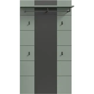 Home Affaire Garderobenleiste REHAT 80 x 145 x 29 cm basalt grau