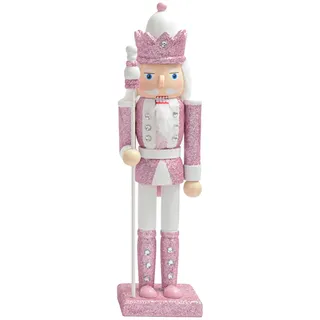 Weihnachten Nussknacker Figur, 30cm Weihnachtsdekoration Holz Nussknacker Soldat,Nussknacker Figuren Deko,Nussknacker Figur Groß für Weihnachtsdekoration Weihnachtsschmuck Christmas Decorations