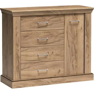 AILISH kombinierte Kommode - Kraft goldene Eiche - Braun