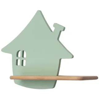 Kinderwandleuchte , Mintgrün , Holz, Metall, Holzwerkstoff , Eiche , 12x26x35 cm , RoHS, Europäischer Sicherheitsstandard , einfach zu transportieren , Lampen & Leuchten, Innenbeleuchtung, Kinderzimmerlampen, Kinderwandleuchten