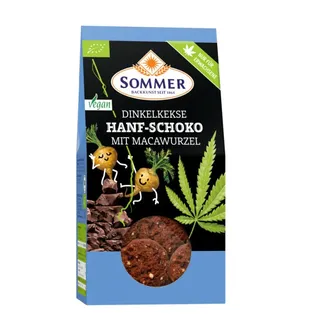 Sommer - Dinkelkekse Hanf-Schoko mit Macawurzel 150 g