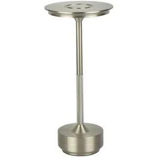Wiederaufladbarer Tischlampe Camelia 2,5W, 250lm, Cct , Silber, 4Ah, USB C