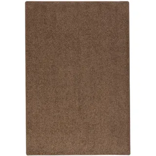 Snapstyle Cottage Hochflorteppich 133 x 133 cm Braun