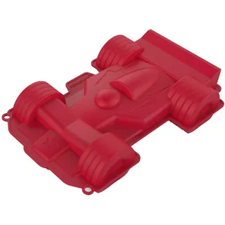 CÉCOA • Kuchenform Rennwagen 3D • Lebensmittelqualität ohne BPA • Antihaft • Einfach Backen und Herauslösen • Beständig von -40 °C bis +230 °C • Ideal für Kindergeburtstage