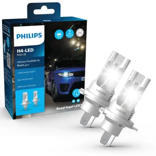 Philips Ultinon Pro6000 Boost gen2 H4 18 W 2 St.