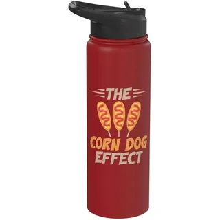 Der Corn Dog-Effekt Corn Dog Stainless Steel Insulated Water Bottle