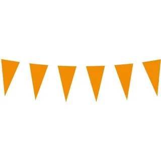 Boland 61814, Fahnenbanner, Papier, Orange, 120 mm, 10000 mm, 210 mm - Orange