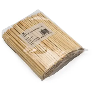 Ken Chiku - Essstäbchen Bambus Essstäbchen Tensoge 21cm | 100 Einzeln Verpackte Paare | Chinesische & Japanische Küche | Natürlich, Splitterfrei | Umweltfreundlich | Erwachsene & Kinder