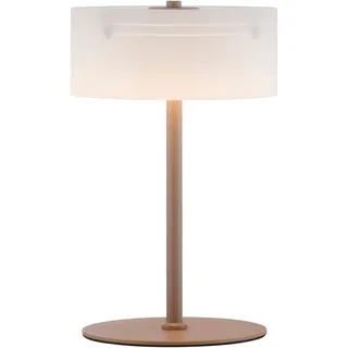 PAUL NEUHAUS LED Tischleuchte "MARIKA", sand, 1, Ø 20cm H: 33cm, 1 Stk., Leuchten, Touchdimmer, Memoryfunktion, LED Tischleuchte