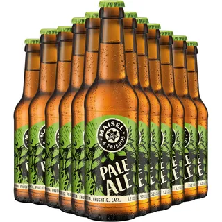 Maisel & Friends Pale Ale | Craftbeer | Craft Bier nach Reinheitsgebot in Bayern gebraut |12 x 0,33l