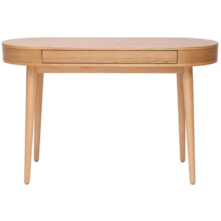 Schreibtisch mit Schublade aus hellem Holz B120 cm JUDITH