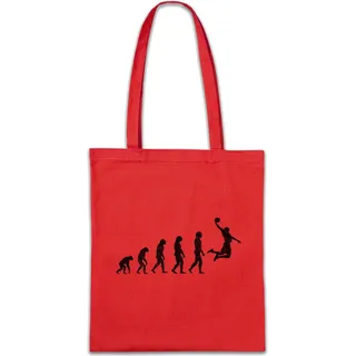 Urban Backwoods Basketball II Evolution, Stofftasche, Farbe: Rot - Rot