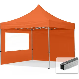 Faltpavillon Economy 3 x 3 m inkl. 2 Seitenteile orange 59011