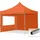 Faltpavillon 3 x 3 m inkl. 2 Seitenteile Orange