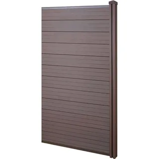 Mendler Windschutz 0,98 m braun WPC