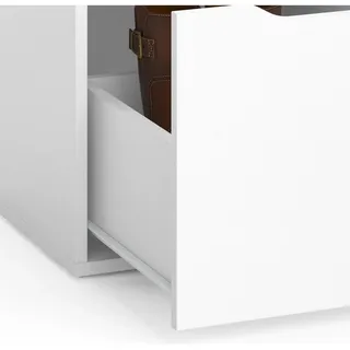 Vicco Ruben 40 x 40,6 x 40 cm mit Schublade weiß