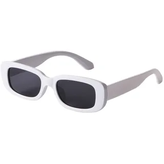 ADEWU Retro Schmale Sonnenbrille Damen Herren Rechteckig UV400 Vintage 90er Sunglasses