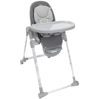 Chicco Polly Armonia, Kinderhochstuhl für Babys von der Geburt bis 40 kg, Hochstuhl mit verstellbarer Höhe und Fußstütze, Kompakt verstaubar, Modernes Design