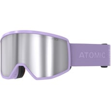 ATOMIC FOUR HD Skibrille - Saffron - Skibrillen mit kontrastreichen Farben - Hochwertig verspiegelte Snowboardbrille - Brille mit Live Fit Rahmen - Skibrille mit großem Sichtfeld
