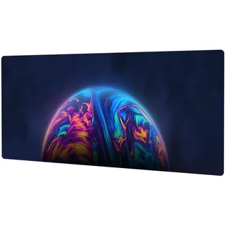 GLANDOTU Gaming Mauspad - Mousepad 1200 x 600 × 3 MM - XXXL Mousepad groß mit Motiv Rutschfestem Gummiboden, Verlängertes großes Mauspad, genähte Kanten Mauspad, Erde