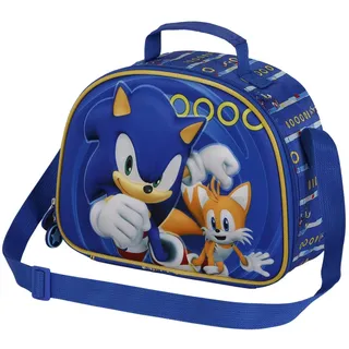Sonic The Hedgehog - SEGA Unisex Kinder Sonic The Hedgehog - Sega 3D Frühstückstasche 3D Frühstückstasche Tails, Blau Tails, Einheitsgröße