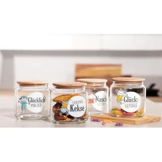 Ritzenhoff & Breker Vorratsglas "LIEBLINGSKEKSE" 1,1 Liter (1 Stück)