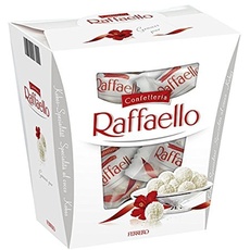 Ferrero Raffaello – Feine Creme, knackige Mandel, knusprige Waffel und Kokosflocken – 1 Packung à 230 g