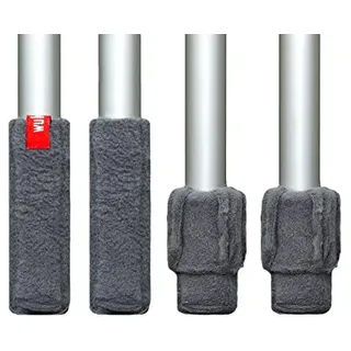 Wukies Stuhlsocken Stulpe (Mini, Umfang 4,5 - ca. 6 cm, Grau)