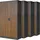 C001H 195 x 90 x 40 anthrazit/holzoptik