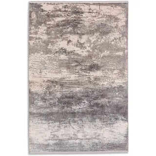 Astra Teppich »Mirano 231« rechteckig 7 mm Höhe 3-D Effekt, Viskose, seidig schimmernd, Hoch Tief Struktur ASTRA beige, creme B : BL 80x150 cm