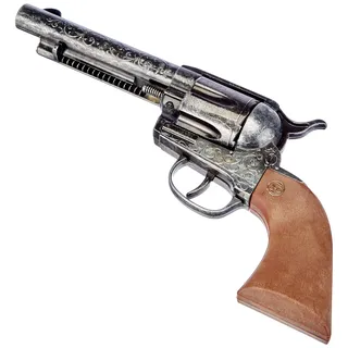 J.G.Schrödel Samuel Colt Antik Cowboy Spielzeugpistole Faschingspistole, Spielzeug Revolver für 12-Schuss-Munition, 27 cm (2078381)