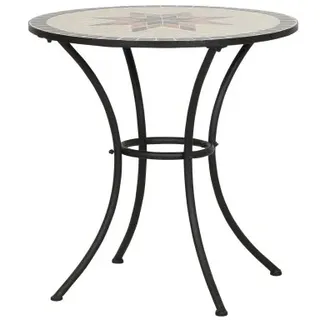 Siena Garden Gartentisch Stella Bistrotisch Ø 70 x 71 cm Grau