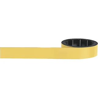 Magnetoplan magnetoflex-Band, gelb / 15mmx1m