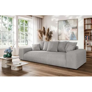 Home Affaire Big-Sofa Polyester 3-Sitzer Grau