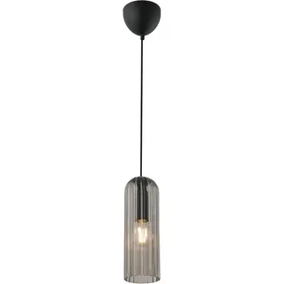 Pendelleuchte Miella in Schwarz-transparent E27