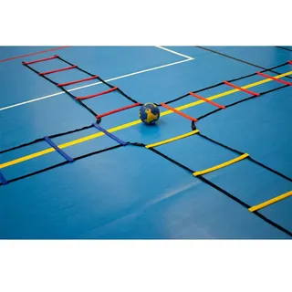 powershot Combinable Agility Ladders Multicoloured 4 x 2m