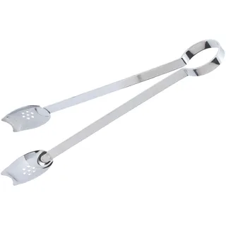 KitchenCraft Küchenzange, Edelstahl, Silber, 3.3 x 6.9 x 25.7 cm, 6 Einheiten