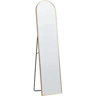 Beliani Stehspiegel 36 x 150 cm Gold